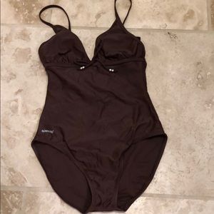 Speedo one piece swim suit, size 10